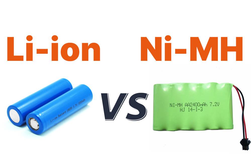 Comparison of NiMH, Li-ion, and regular batteries for solar lights