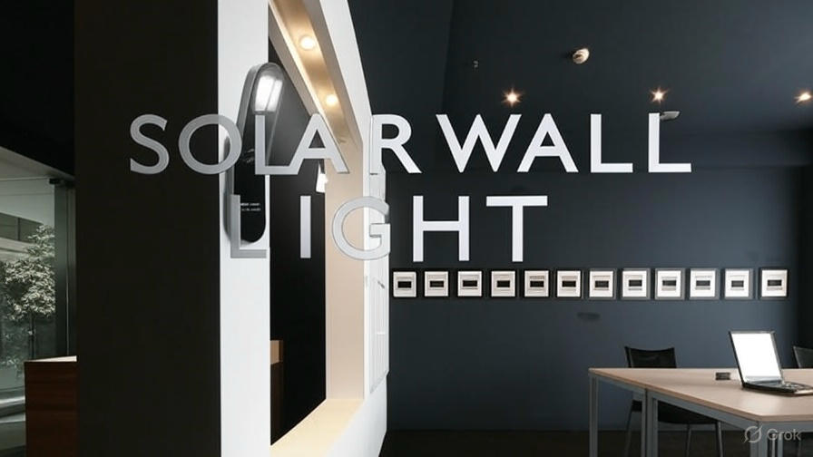 Solar Motion Sensor LED Wall Light: The Future of Outdoor Lighting