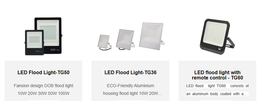 Yuefeng LED flood lights collection