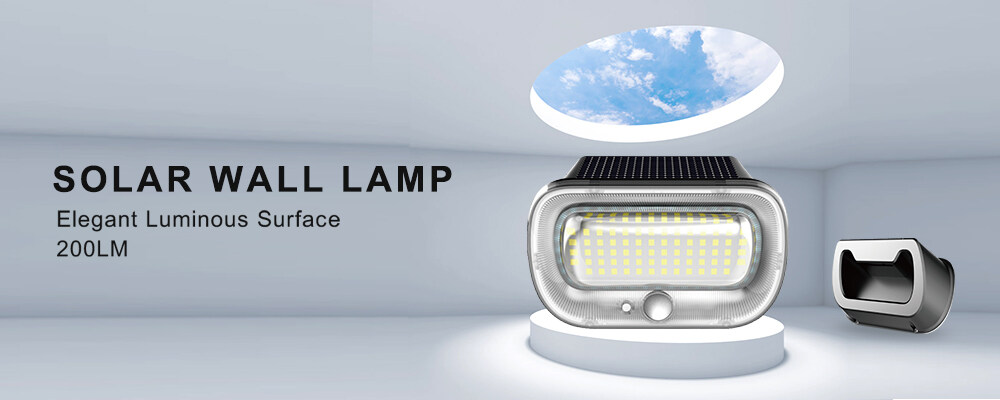 exterior solar wall lights